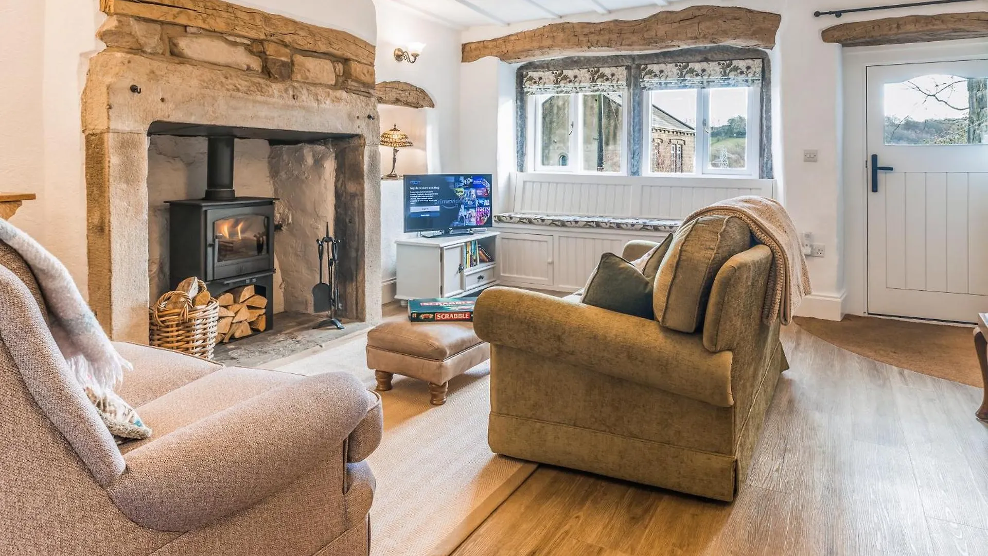 بيت للعطل Lodge Farm Cottage هاوورث المملكة المتحدة
